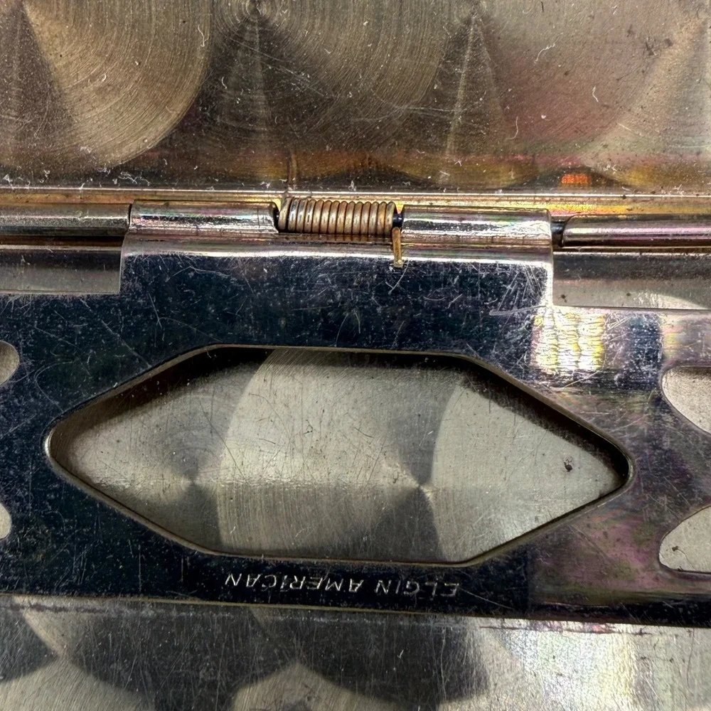 Vintage Elgin America Compact Cigarette‎ Case